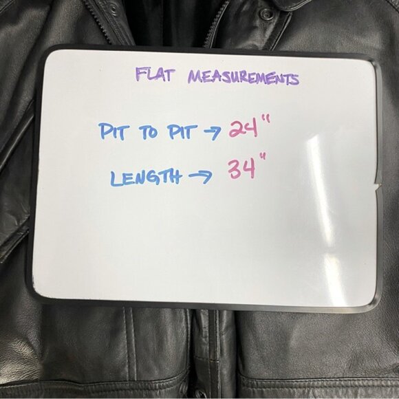 Vintage Canada Sportswear Black Lamb Leather Coat W Drawstring Waist L - Picture 7 of 15